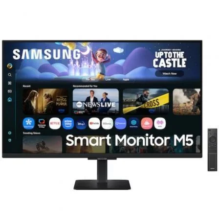 Smart Monitor Samsung M5 S27fm500eu 27"/ Full Hd/ Multimedia/ Smart Tv/ Negro