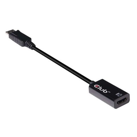 ADAPTADOR CLUB 3D ACTIVO DISPLAYPORT 1.4 A HDMI 2.0B 4K 60HZ HDR