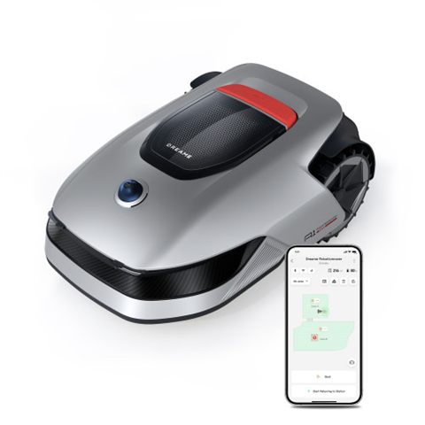 Dreame A1 Robot Cortacésped Batería Negro, Rojo, Plata