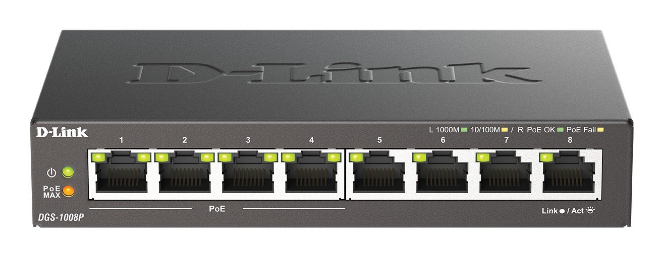 D-Link DGS-1008P/E