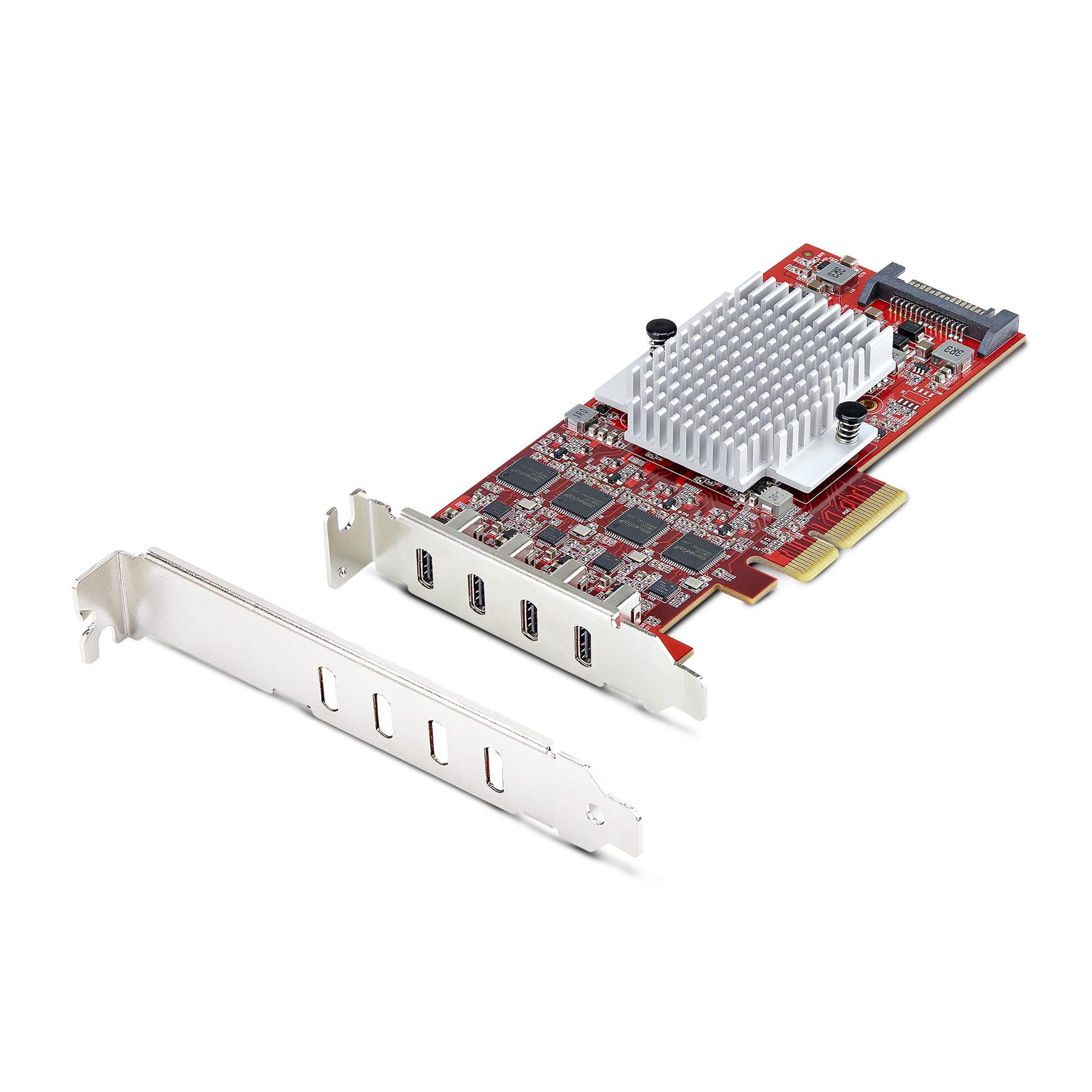 Startech P10Q4C-USB-CARD-LP