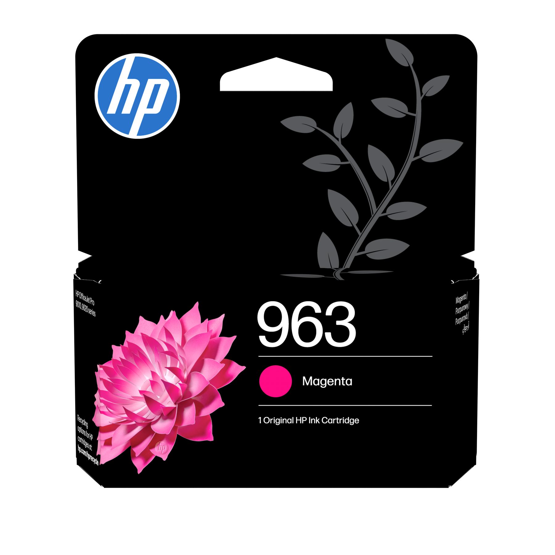 Cartucho De Tinta Original Hp Nº963/ Magenta
