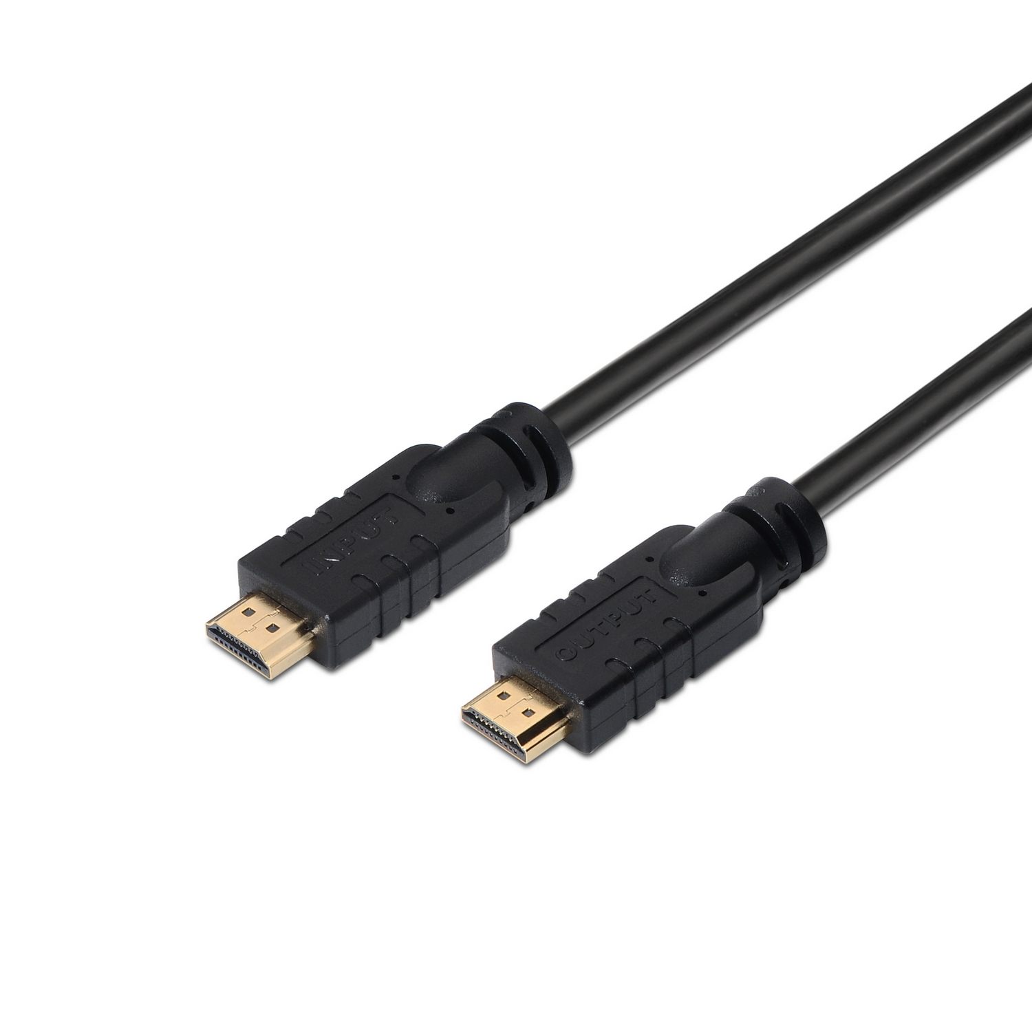 Cable HDMI 2.0 4K Aisens A120-0373/ HDMI Macho - HDMI Macho/ 15M/ Negro