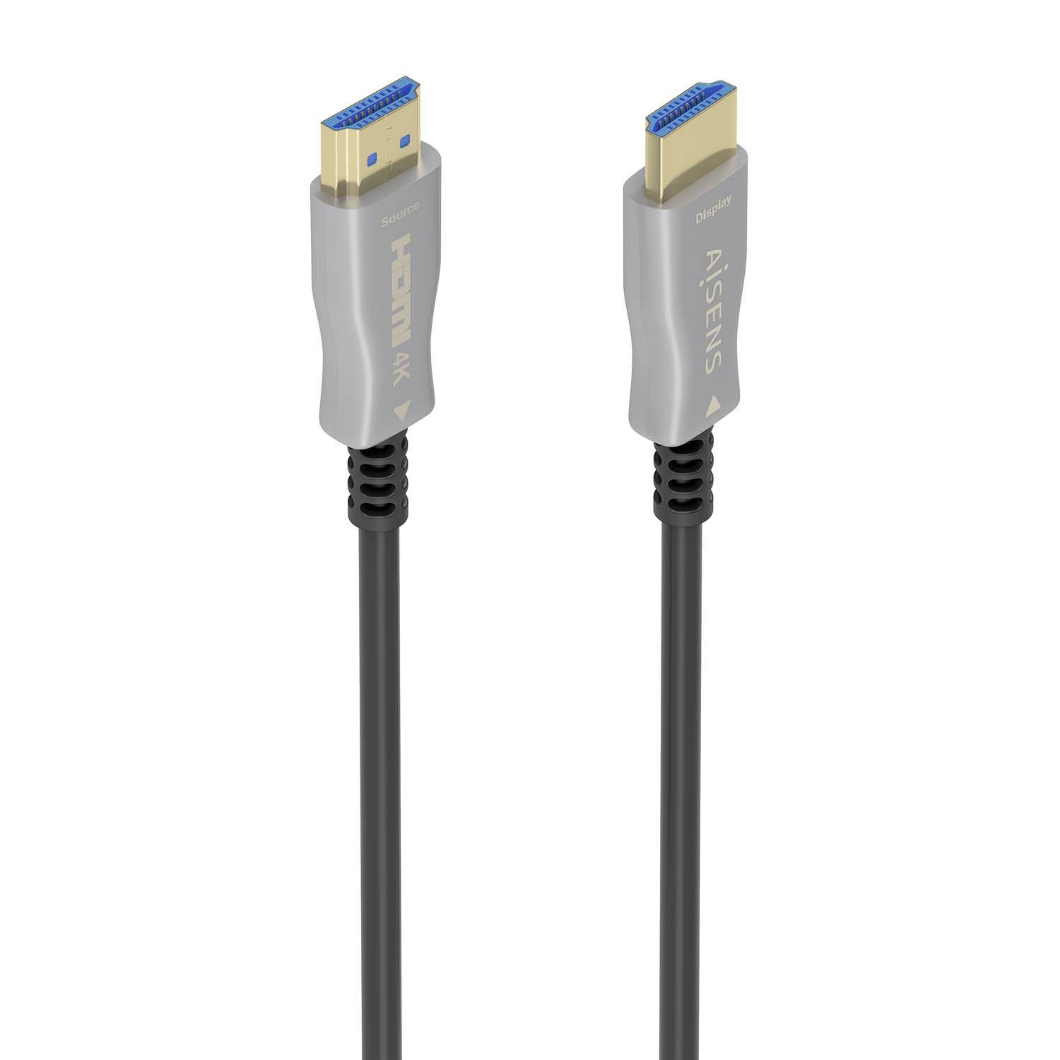 Cable HDMI 2.0 Aoc 4K Aisens A148-0858/ HDMI Macho - HDMI Macho/ 10M/ Negro