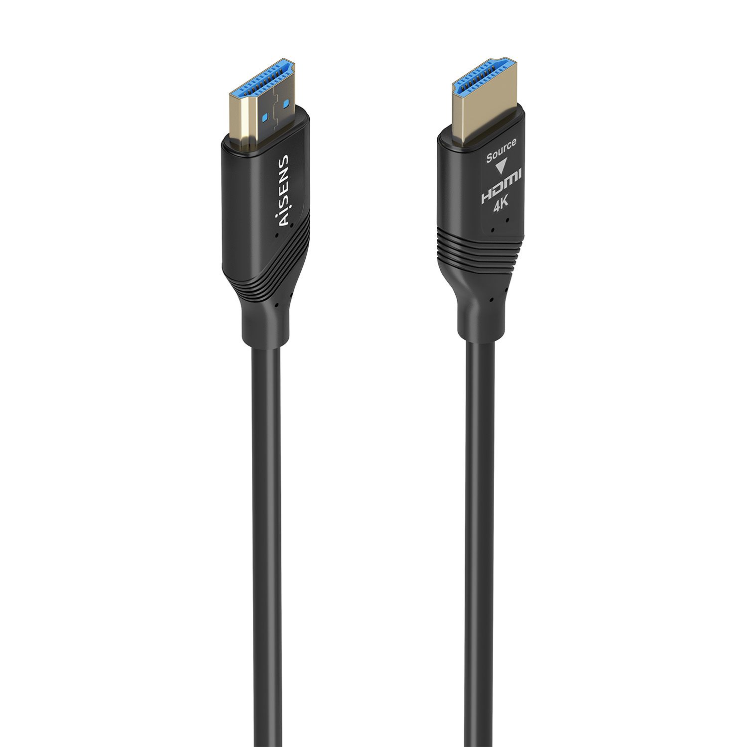 Cable HDMI 2.0 Aoc 4K Aisens A148-0930/ HDMI Macho - HDMI Macho/ 20M/ Negro