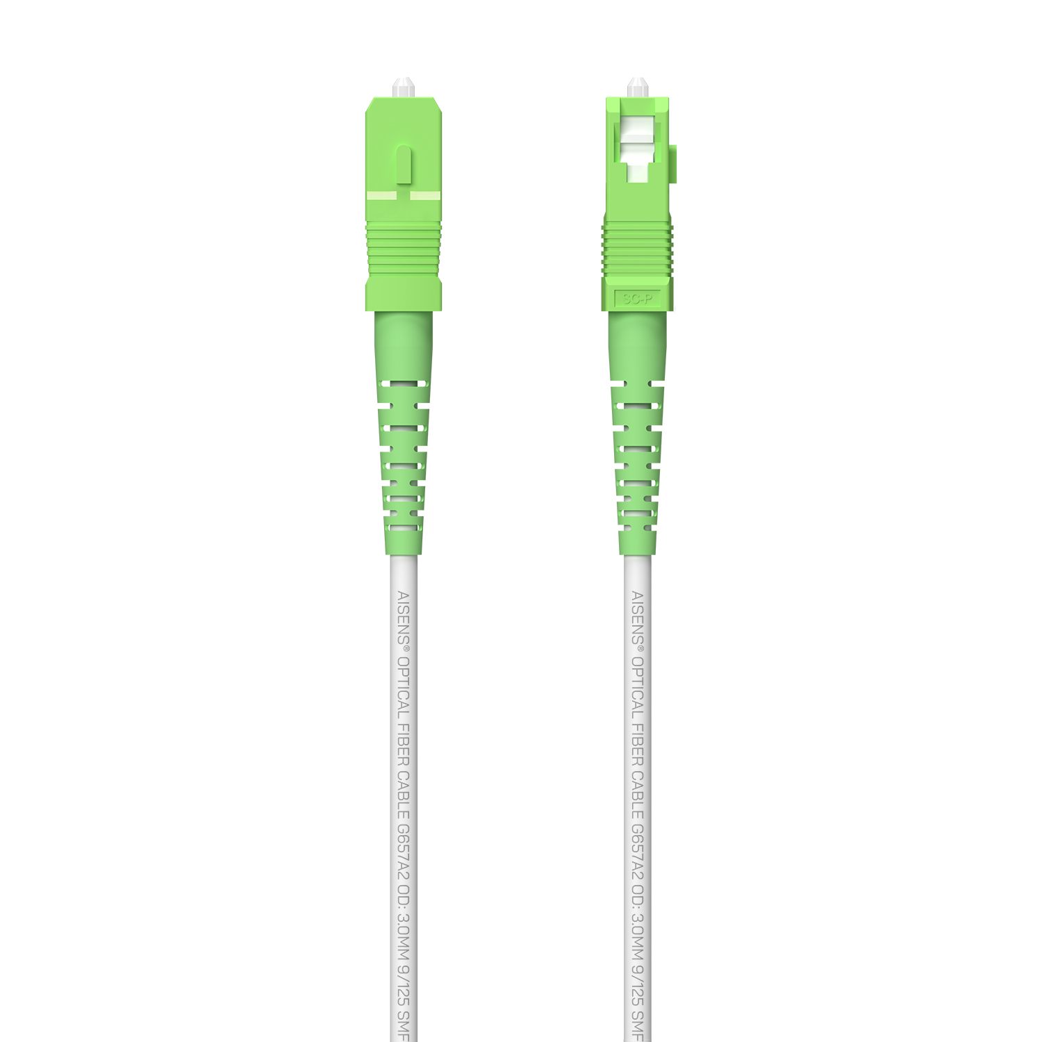 Bobina De Fibra Óptica G657a2 3.0 9/125 Smf Aisens A152-0620/ Lszh/ 200M/ Blanco