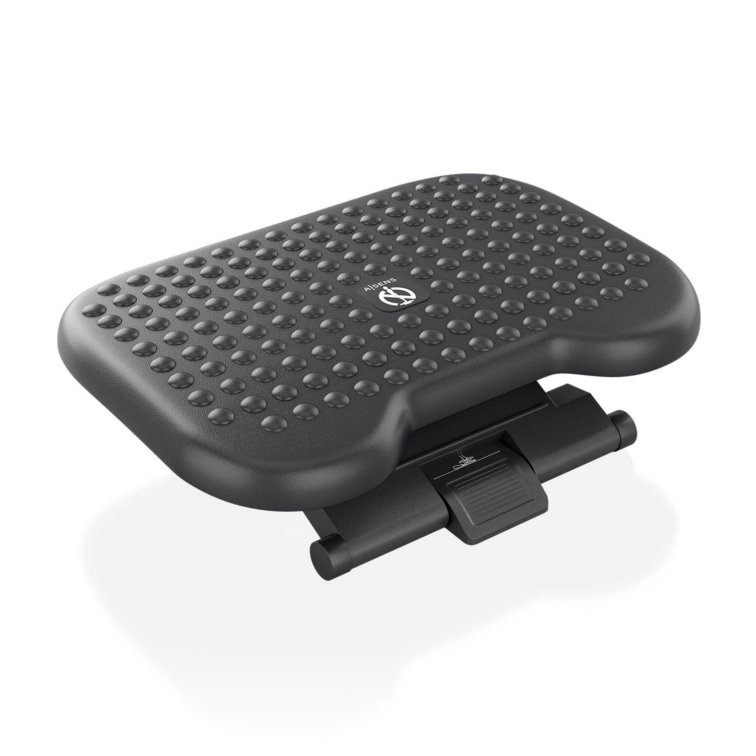Reposapiés Ergonómico/ Inclinable/ Ajustable Aisens Frt02-267/ 46 X 18 Cm