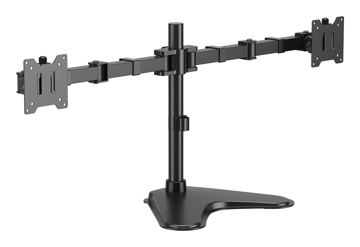 Soporte De Sobremesa Para 2 Monitores Aisens Dt35tsr-361/ Giratorio/ Inclinable/ Hasta 20Kg