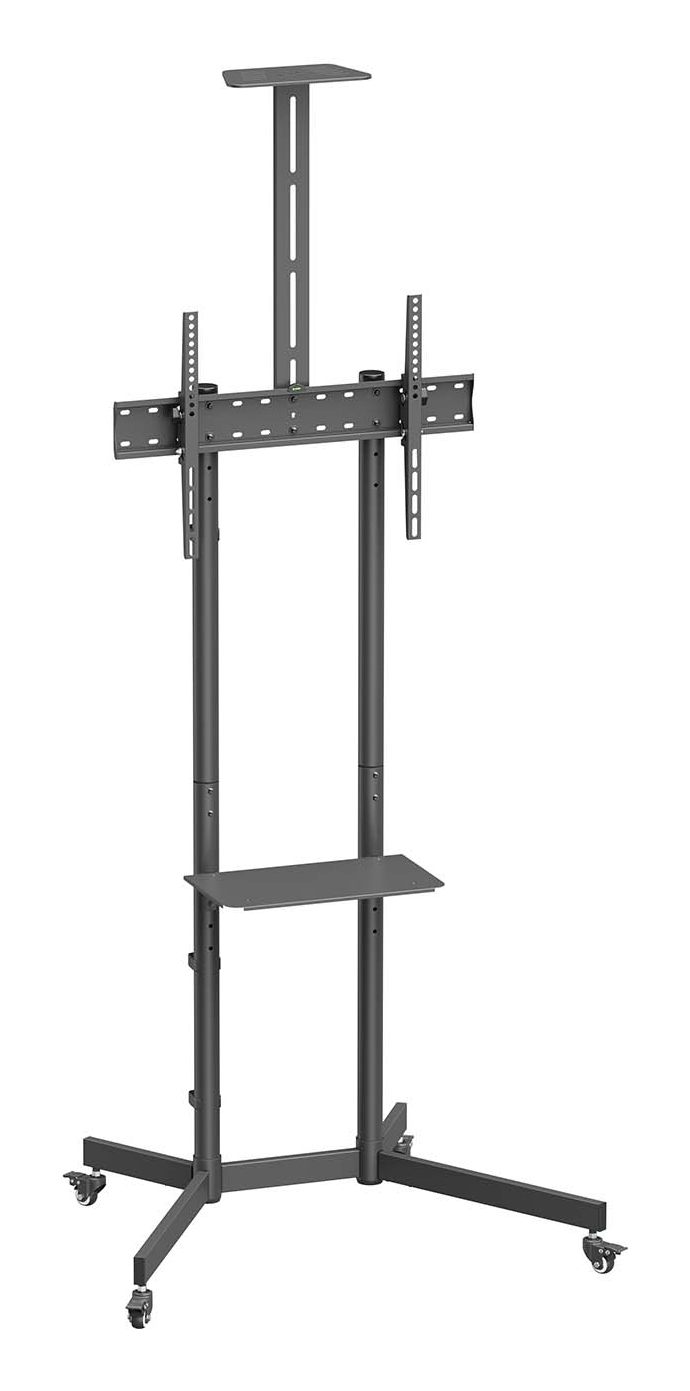 Soporte De Suelo Inclinable Con Ruedas/ Soporte De Cámara Aisens Ft70te-335 Para Tv 37"-70"/ Hasta 45Kg
