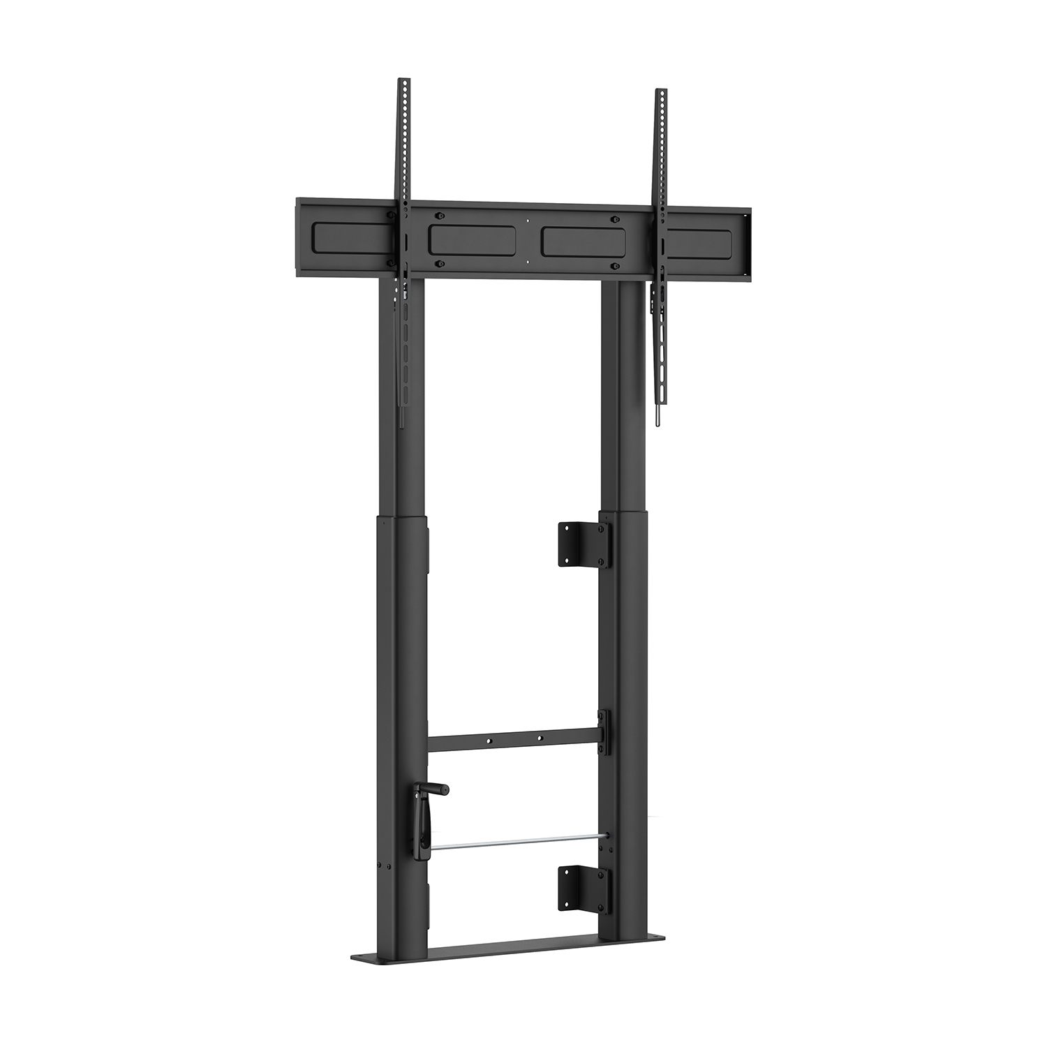 Soporte De Suelo Giratorio/ Inclinable/ Nivelable Aisens Fwf100e-351 Para Tv De 60-100"/ Hasta 120Kg