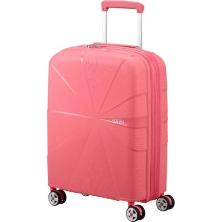 Maleta De Cabina American Tourister Starvibe Spinner 55Cm/ 55X40x20cm/ 4 Ruedas/ Coral