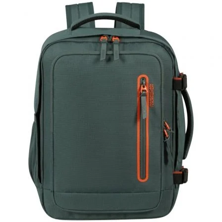 Mochila American Tourister Take2cabin S/M Para Portátiles Hasta 15.6"/ 26.5L/ Verde Oscuro