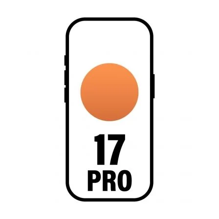 Smartphone Apple Iphone 17 Pro 512 GB/ 6.3"/ 5G/ Naranja Cosmico