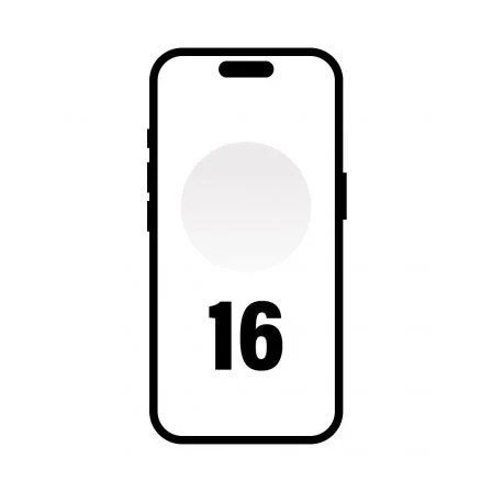 Smartphone Apple Iphone 16 128Gb/ 6.1"/ 5G/ Blanco