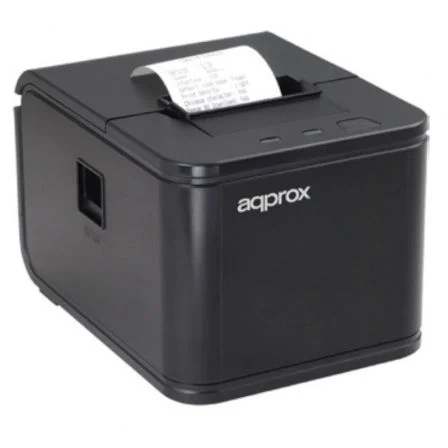 Impresora De Tickets Approx Apppos58au/ Térmica/ Ancho Papel 58Mm/ Usb/ Negra