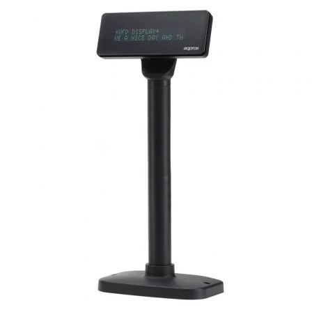 Visor Tpv Approx Appvfd01/ 2 Líneas/ Usb