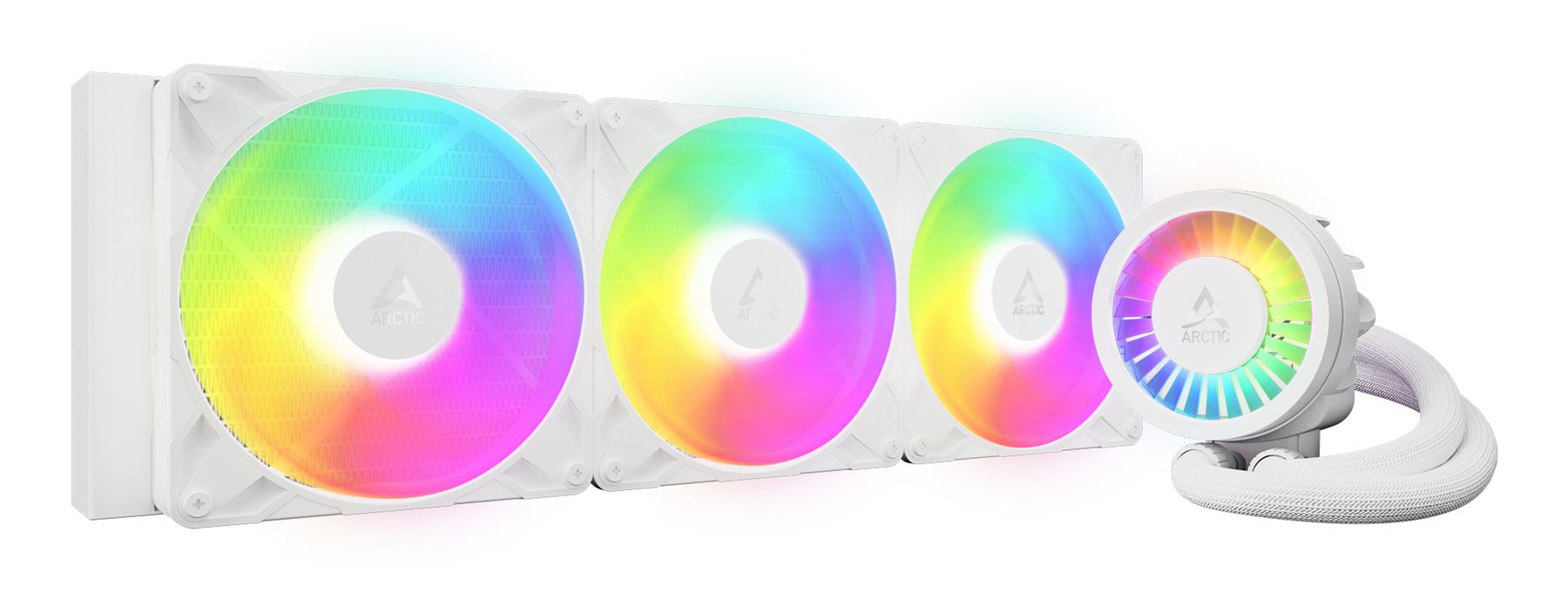 Sistema De Refrigeración Líquida Arctic Liquid Freezer Iii Pro 420 A-Rgb/ Blanco