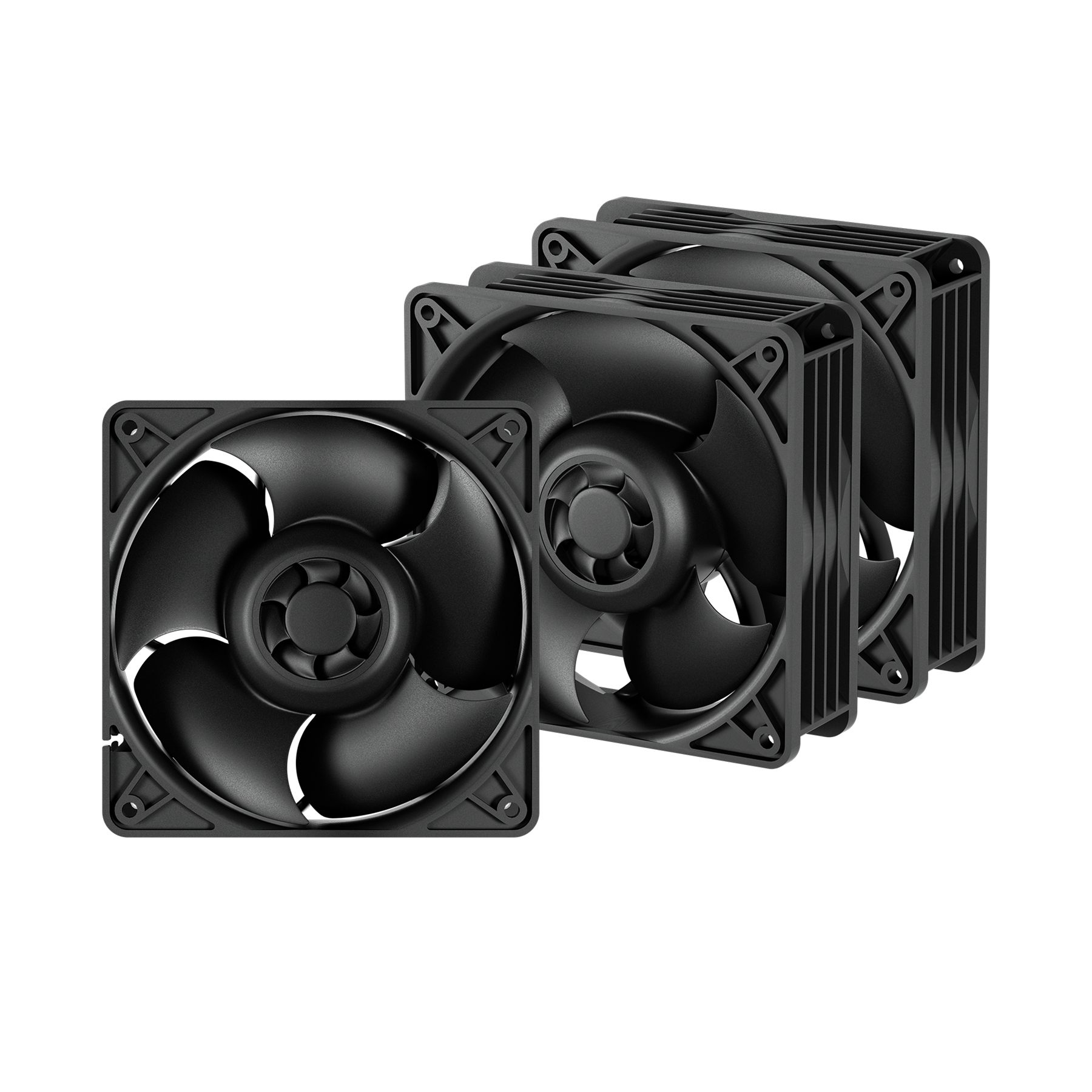 Pack De 3 Ventiladores Arctic S12038-4K/ 12 Cm
