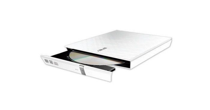 Grabadora Externa Cd/Dvd Asus Sdrw-08Ds2s-U Lite/ Blanco