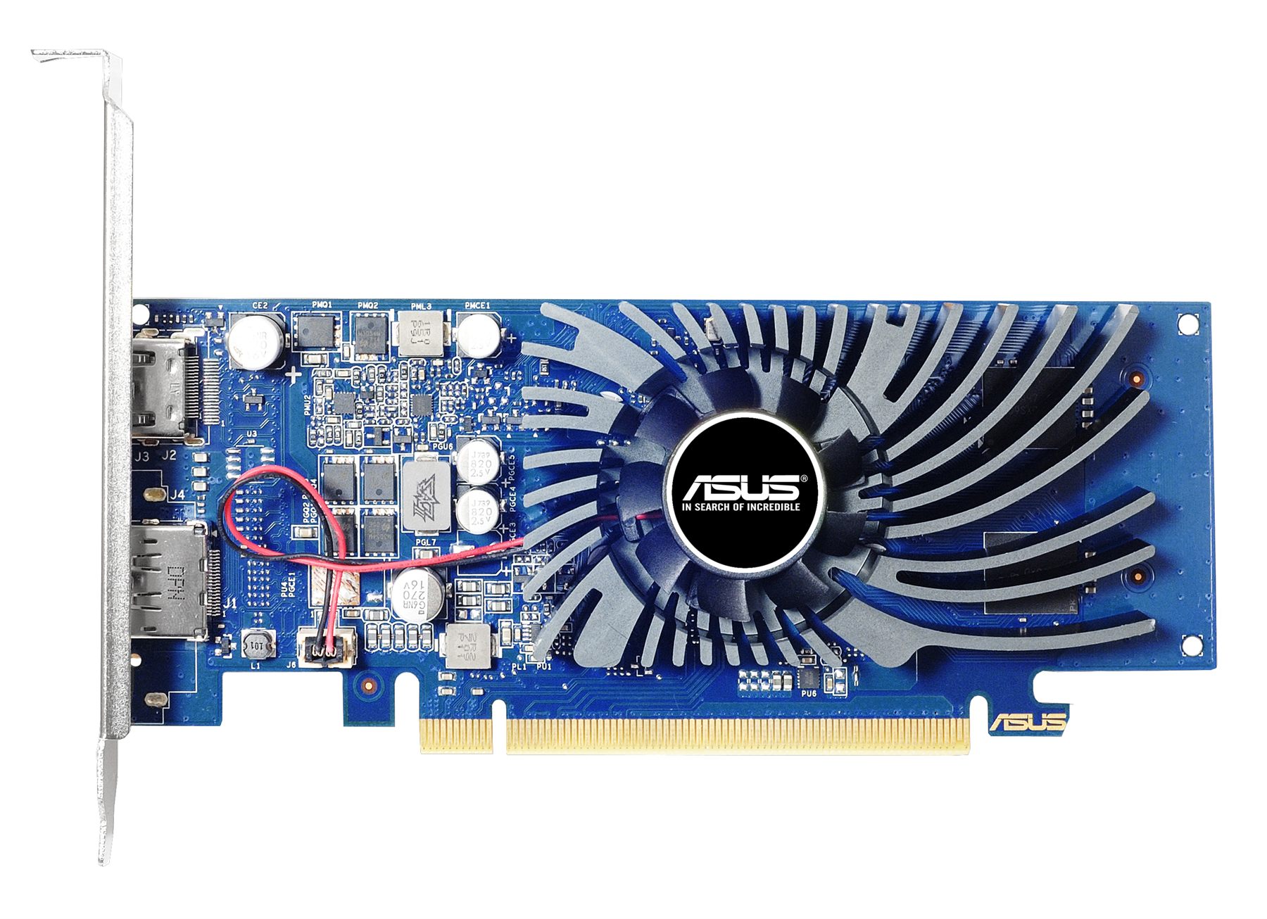 Tarjeta Gráfica Asus GeForce Gt 1030/ 2 GB GDDR5/ Compatible Con Perfil Bajo