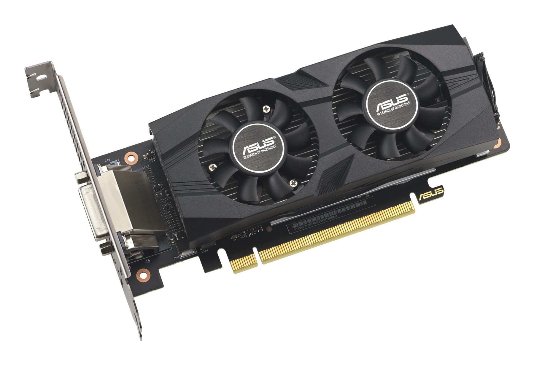 Tarjeta Gráfica Asus GeForce RTX 3050 Lp Brk Oc Edition/ 6 GB GDDR6/ Compatible Con Perfil Bajo