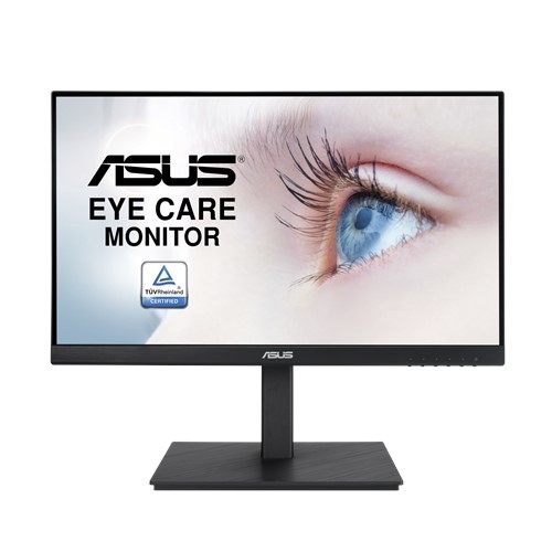 Monitor Profesional Asus Va229qsb 21,5"/ Full HD/ Multimedia/ Regulable En Altura/ Negro