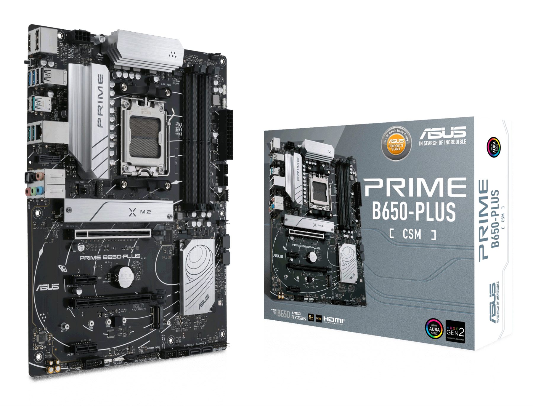 Placa Base Asus Prime B650-Plus-Csm Socket Am5/ DDR5/ PCIe 5.0