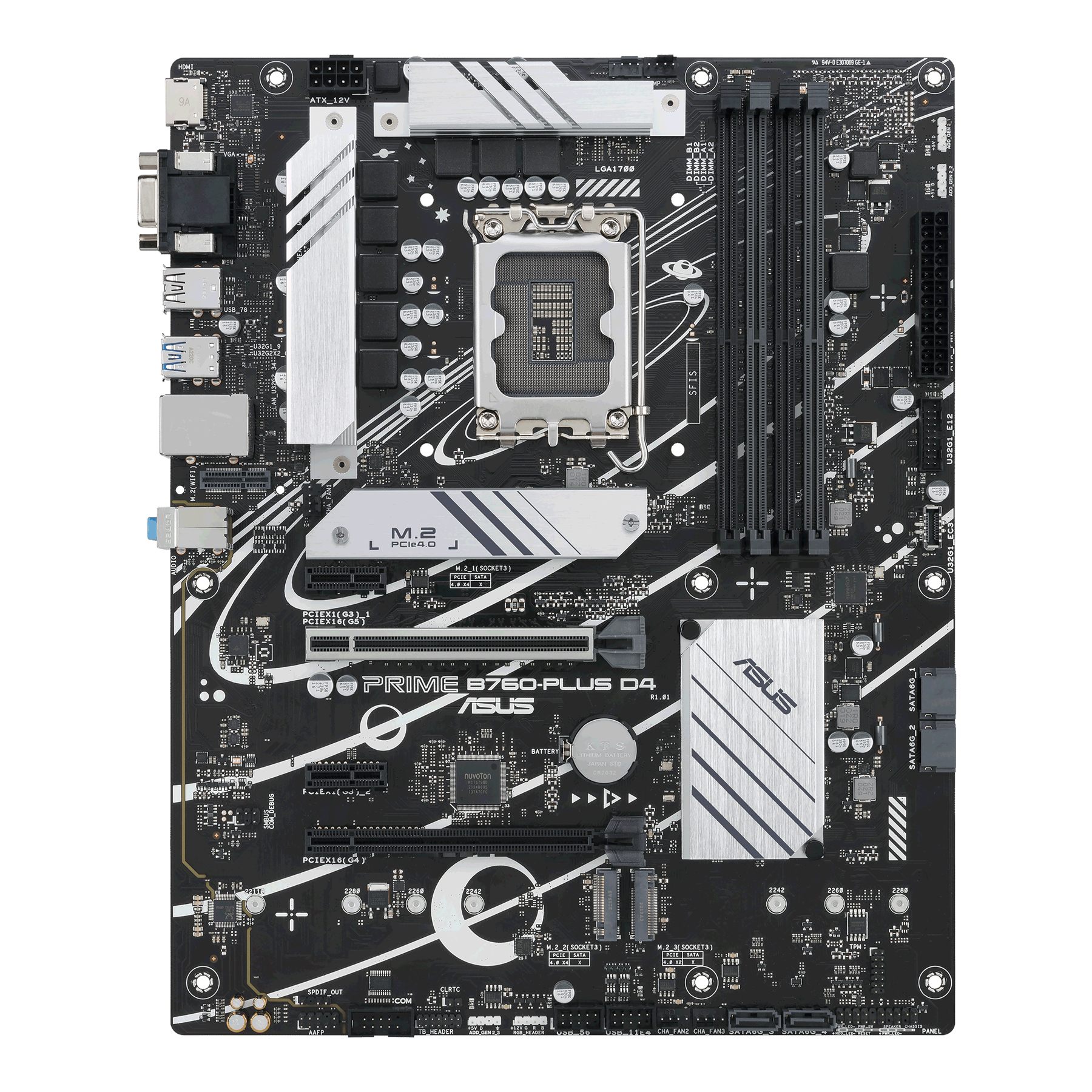 Placa Base Asus Prime B760-Plus D4 Socket 1700/ DDR4/ PCIe 5.0