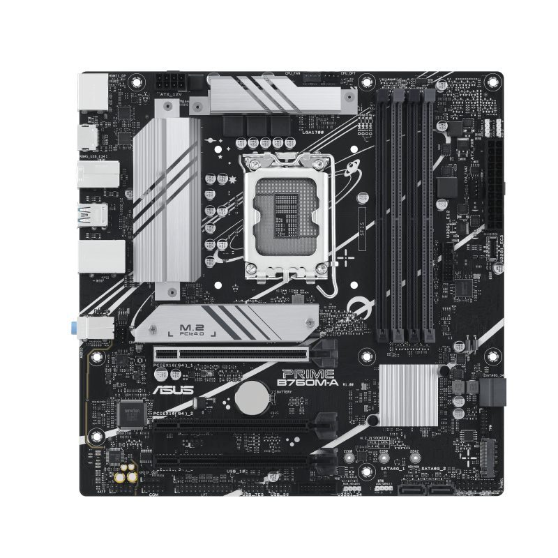 Placa Base Asus Prime B760m-A-Csm Socket 1700/ DDR5/ PCIe 4.0/ Micro Atx