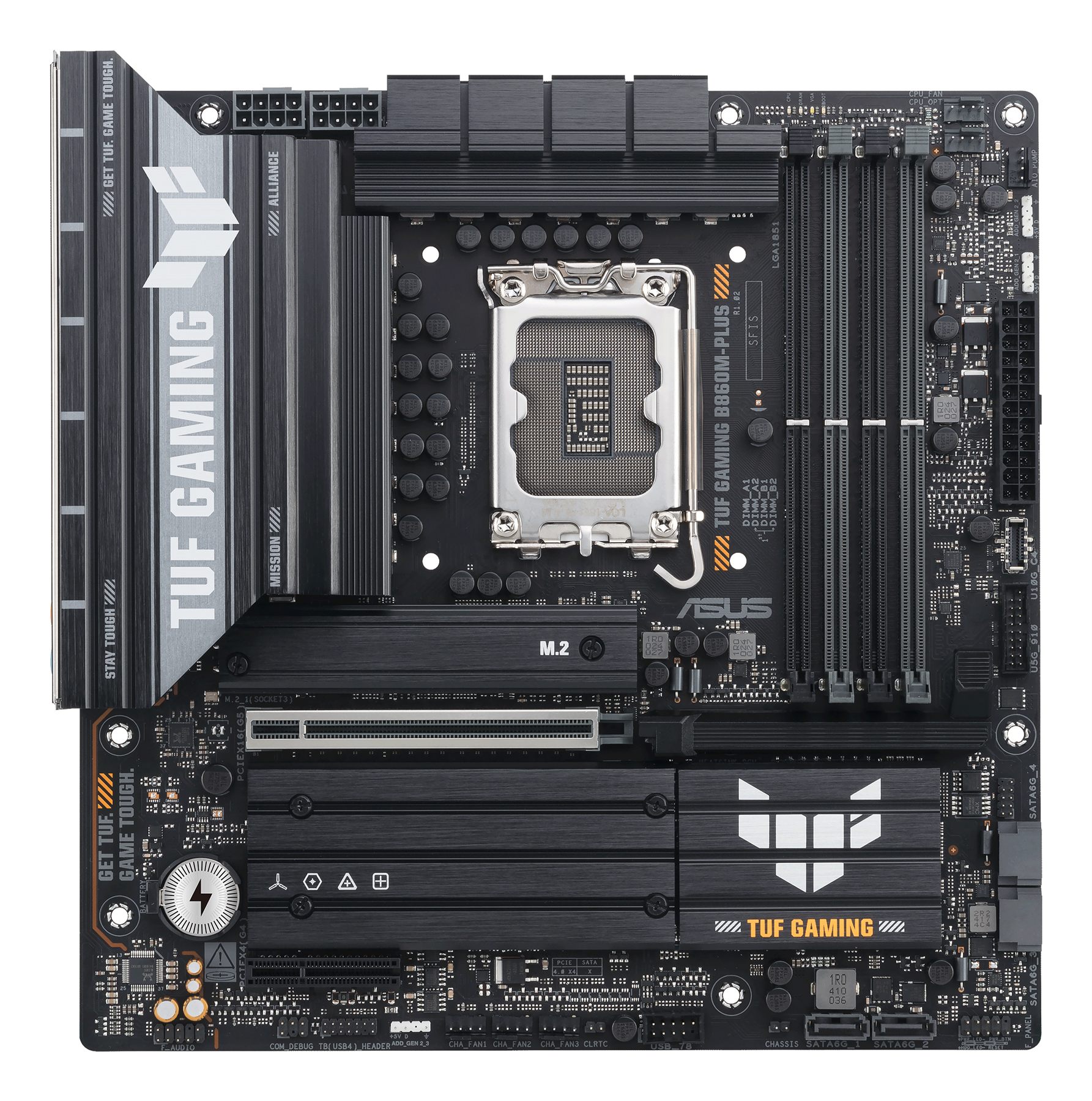 Placa Base Asus Tuf Gaming B860m-Plus Socket 1851/ DDR5/ PCIe 5.0/ Micro Atx