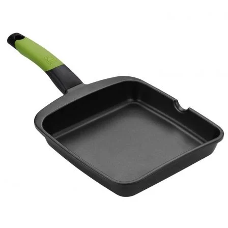 Asador Bra Prior A121459/ Ø28cm/ Aluminio Fundido/ Apto Para Inducción
