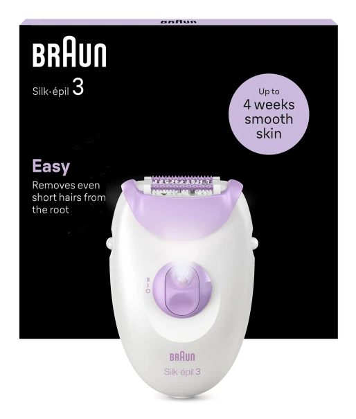Depiladora Braun Silk Epil Series 3 Se3-000/ Con Cable