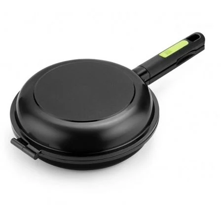 Sartén Dupla Para Tortillas Bra Prior A121465/ Ø24cm/ Aluminio Fundido/ Apta Para Inducción