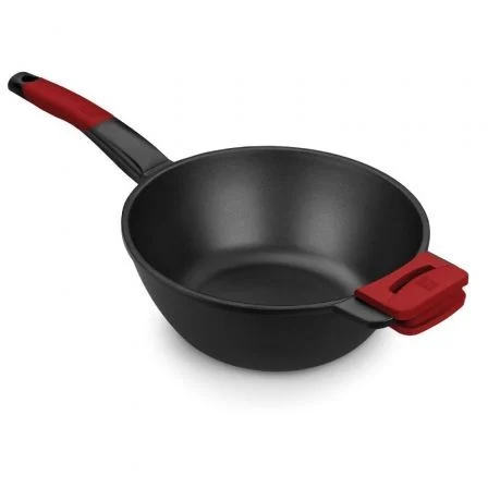 Sartén Bra Wok Premiere A412028/ Ø28cm/ Aluminio Fundido/ Apta Para Inducción