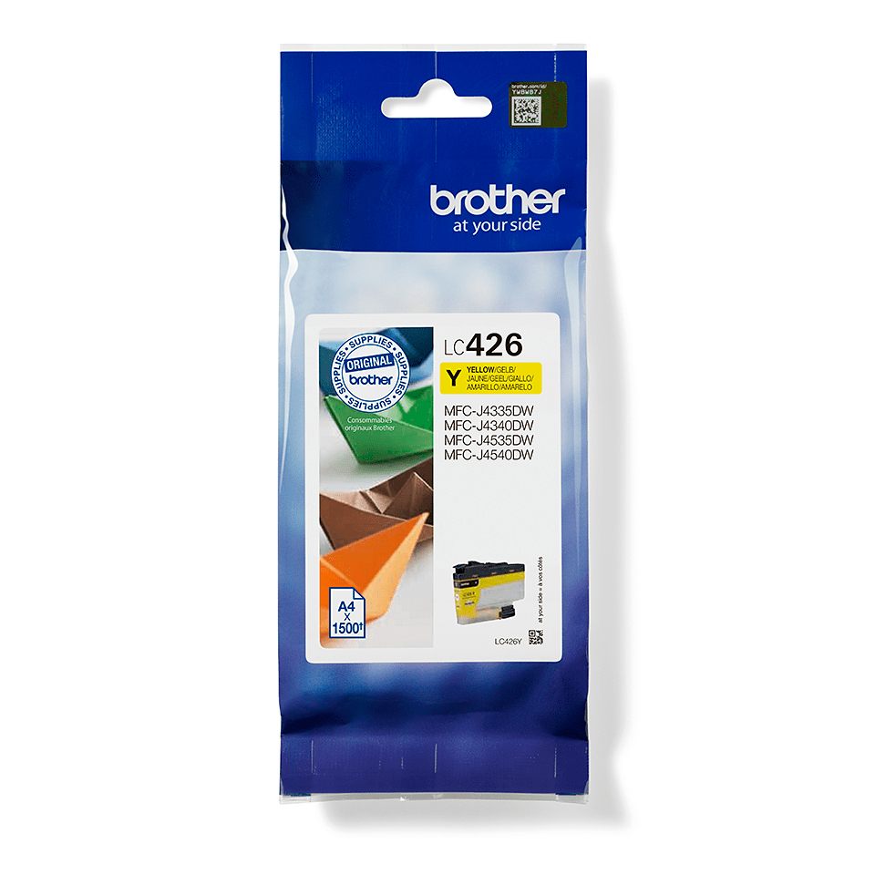 Cartucho De Tinta Original Brother Lc426y/ Amarillo