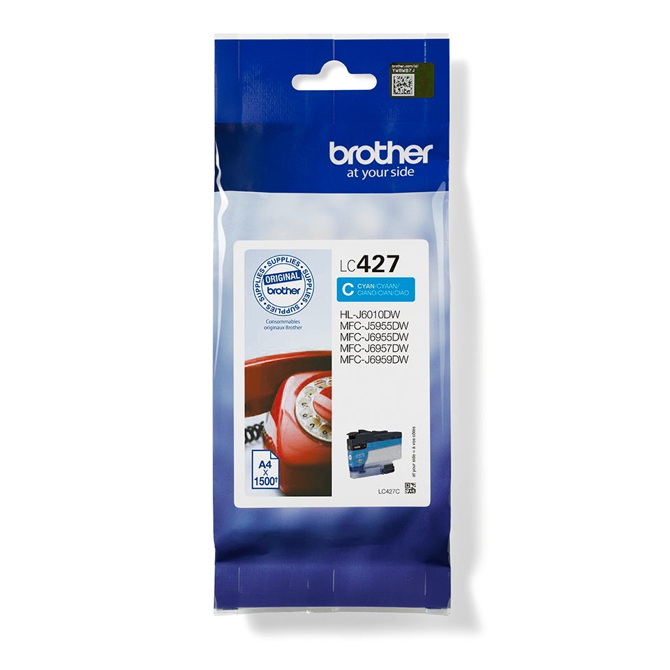 Cartucho De Tinta Original Brother Lc-427/ Cian