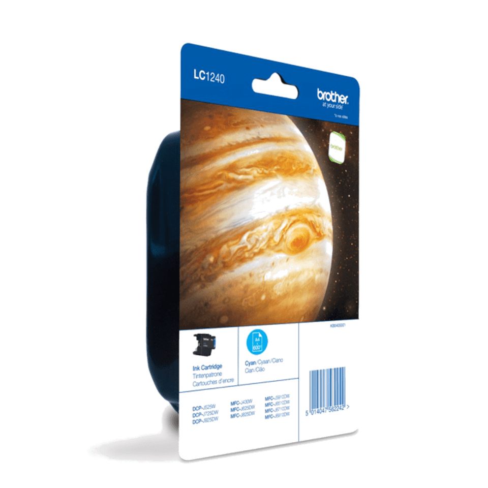 Cartucho De Tinta Original Brother Lc-1240C/ Cian