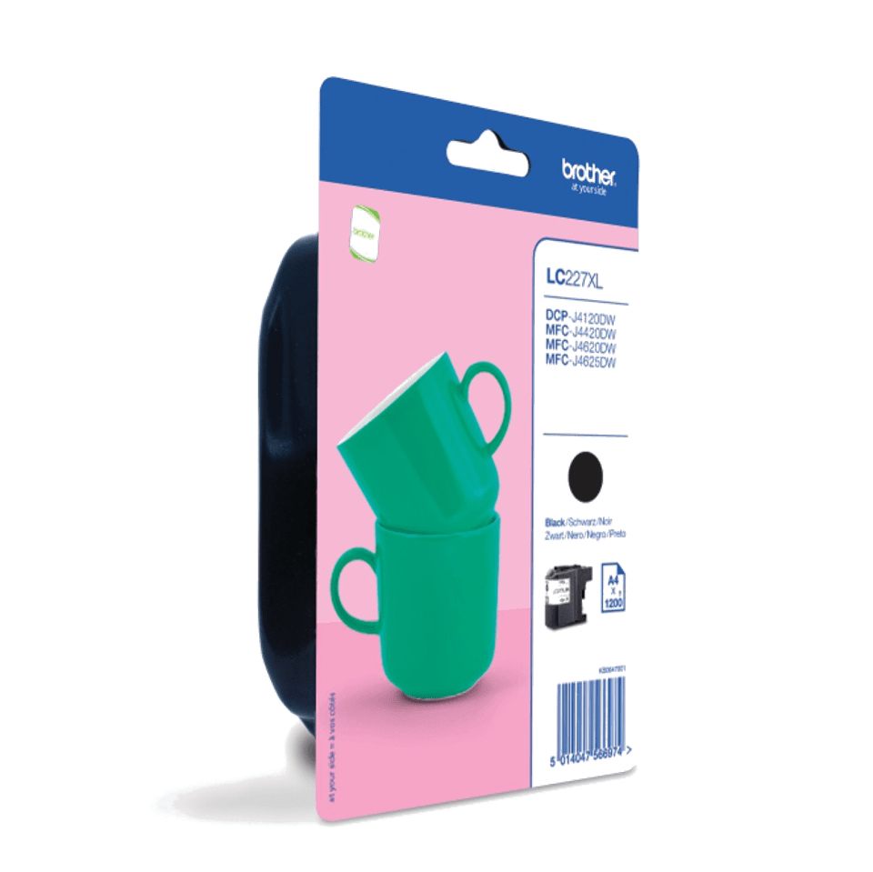 Cartucho De Tinta Original Brother Lc-227 Xl Alta Capacidad/ Negro