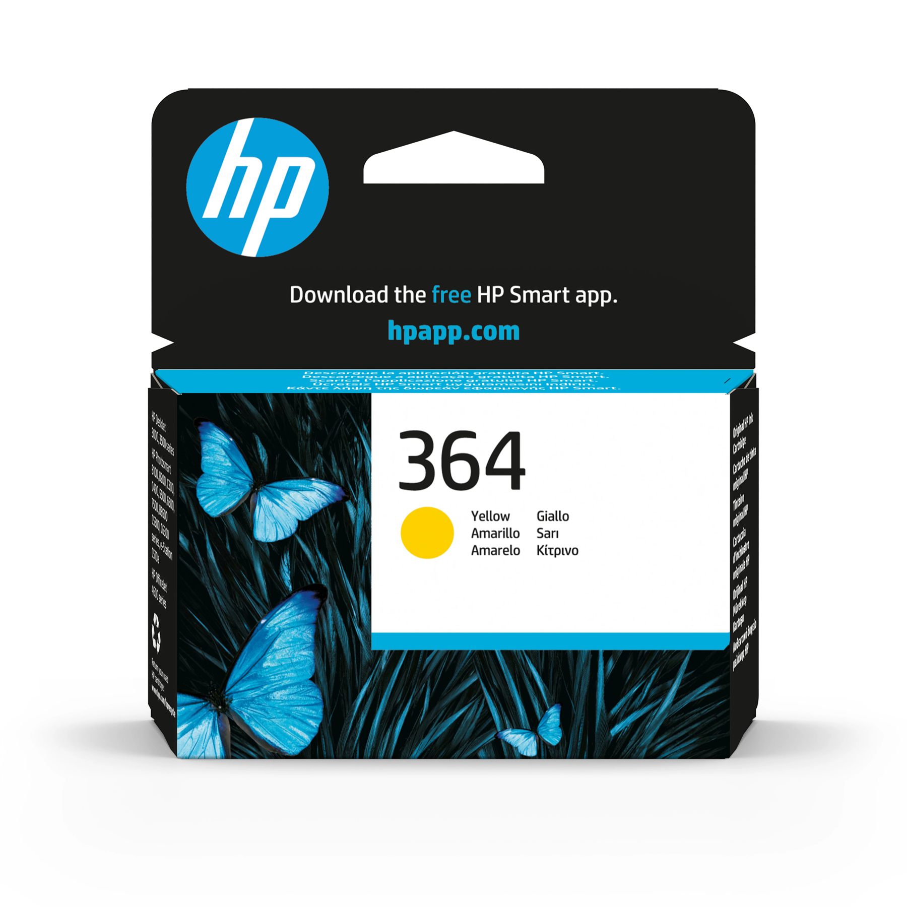Cartucho De Tinta Original Hp Nº364/ Amarillo