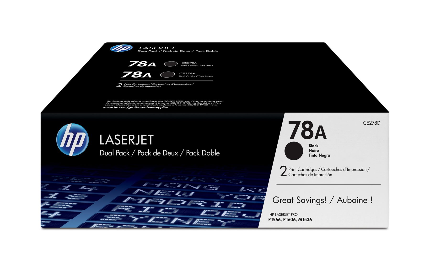 Tóner Original Hp Nº78a Multipack/ 2X Negro
