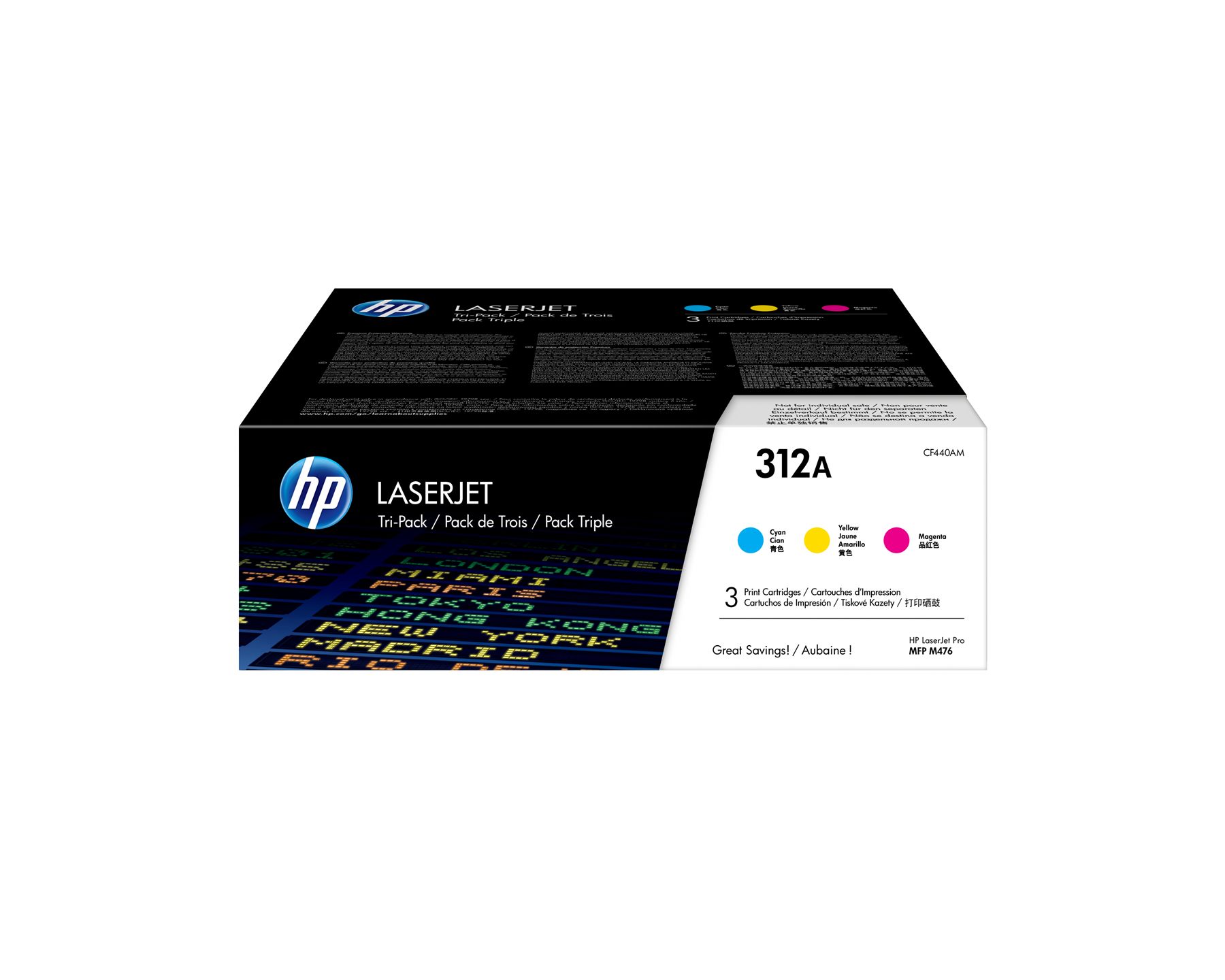 Tóner Original Hp Nº312a Multipack/ Cian/ Magenta/ Amarillo