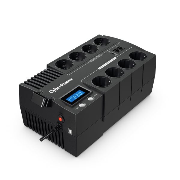 Sai Línea Interactiva Cyberpower Br1200elcd/ 1200Va-720 W/ 8 Salidas/ Formato Bloque