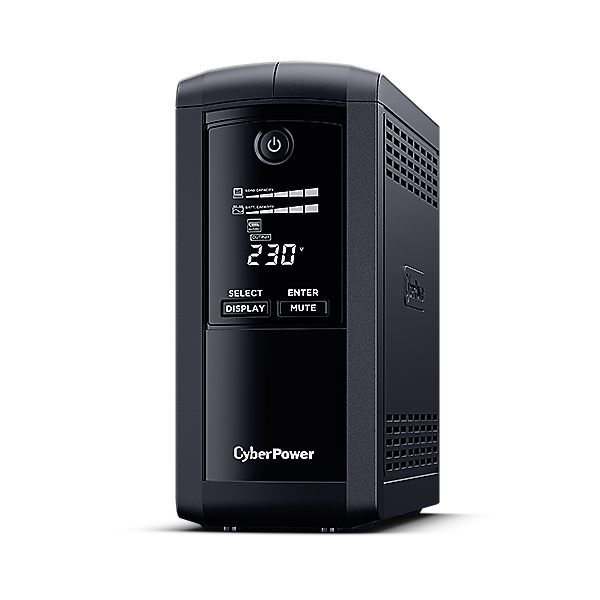 Sai Línea Interactiva Cyberpower Vp700elcd/ 700Va-390 W/ 4 Salidas/ Formato Torre