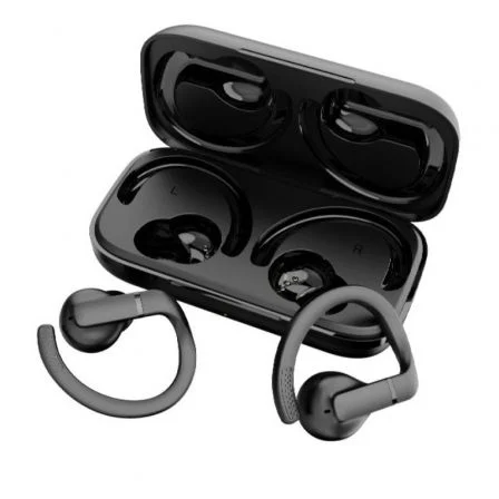 Auriculares Deportivos Bluetooth Daewoo Dw2003 Con Estuche De Carga/ Autonomía 8H/ Negros