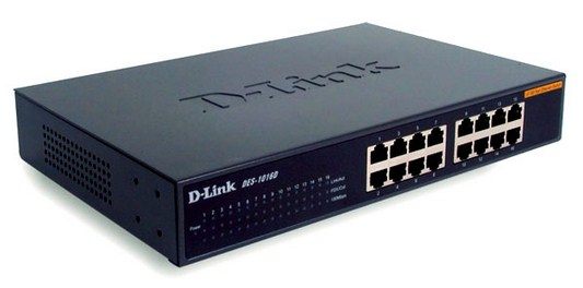 Switch D-Link Des-1016D 16 Puertos/ Rj-45 10/100