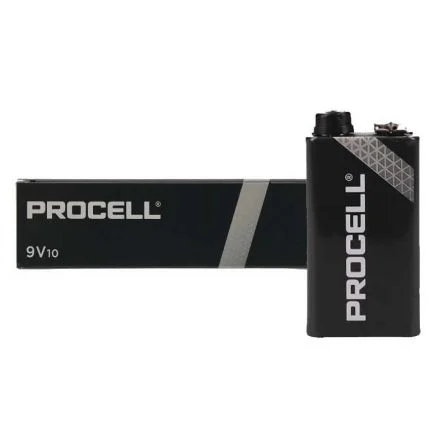 Pack De 10 Pilas Duracell Procell Id1604ipx10/ 9V/ Alcalinas