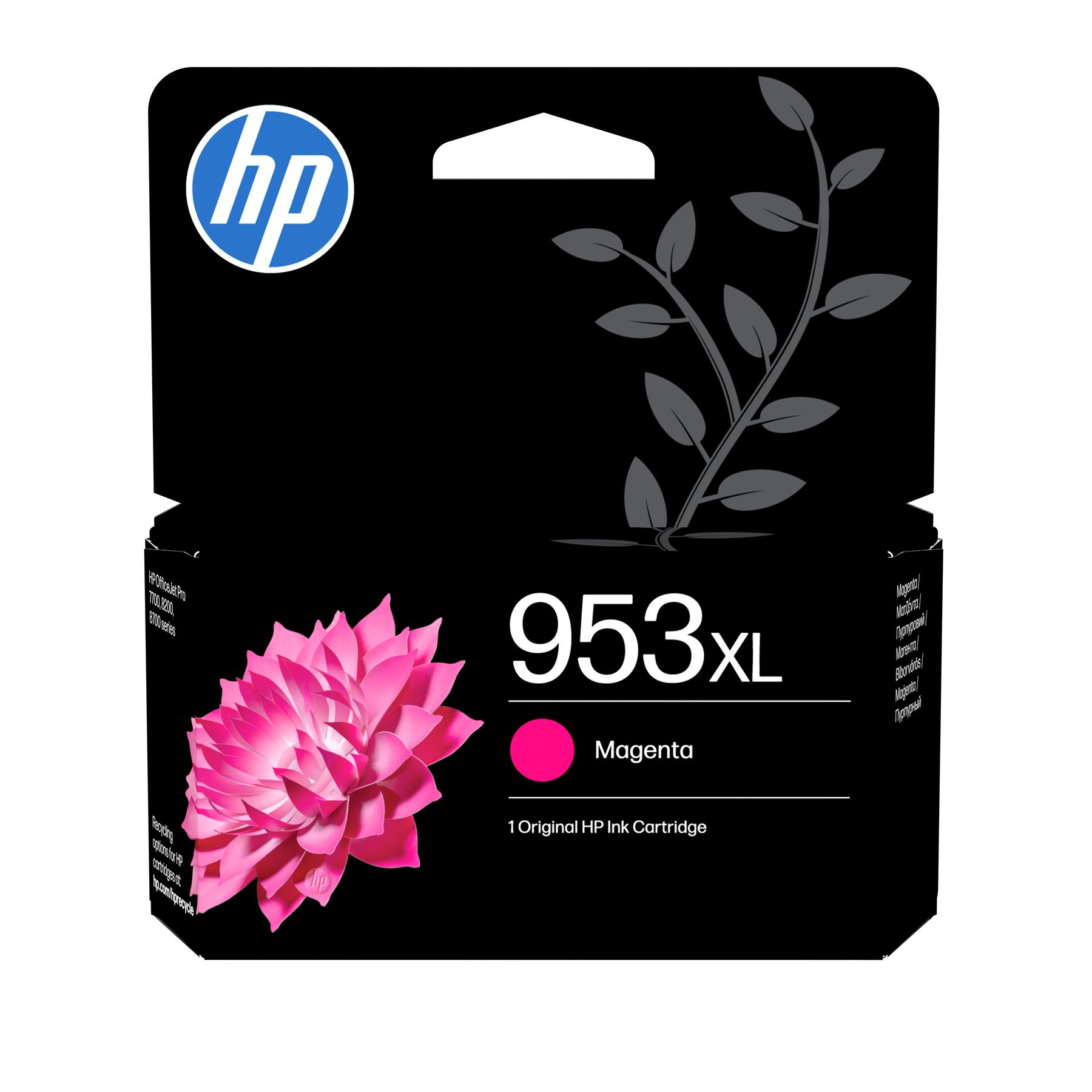Cartucho De Tinta Original Hp Nº953 Xl Alta Capacidad/ Magenta