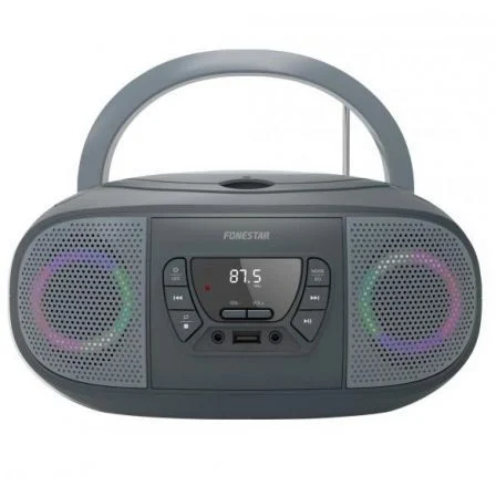 Radio Cd Fonestar Boom-Go-G/ 13W/ Gris