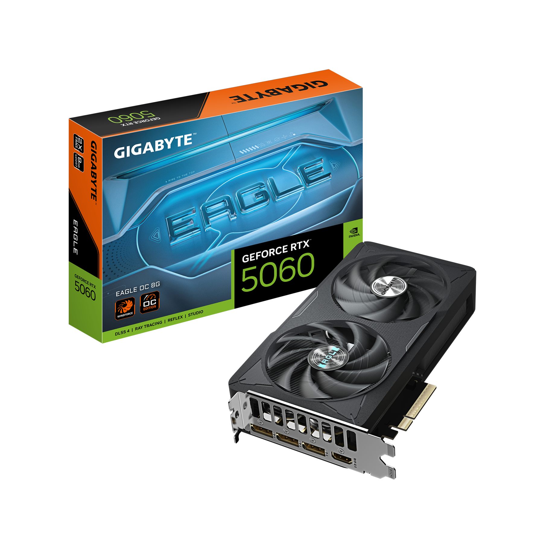 Tarjeta Gráfica Gigabyte GeForce RTX 5060 Eagle Oc/ 8 GB GDDR7