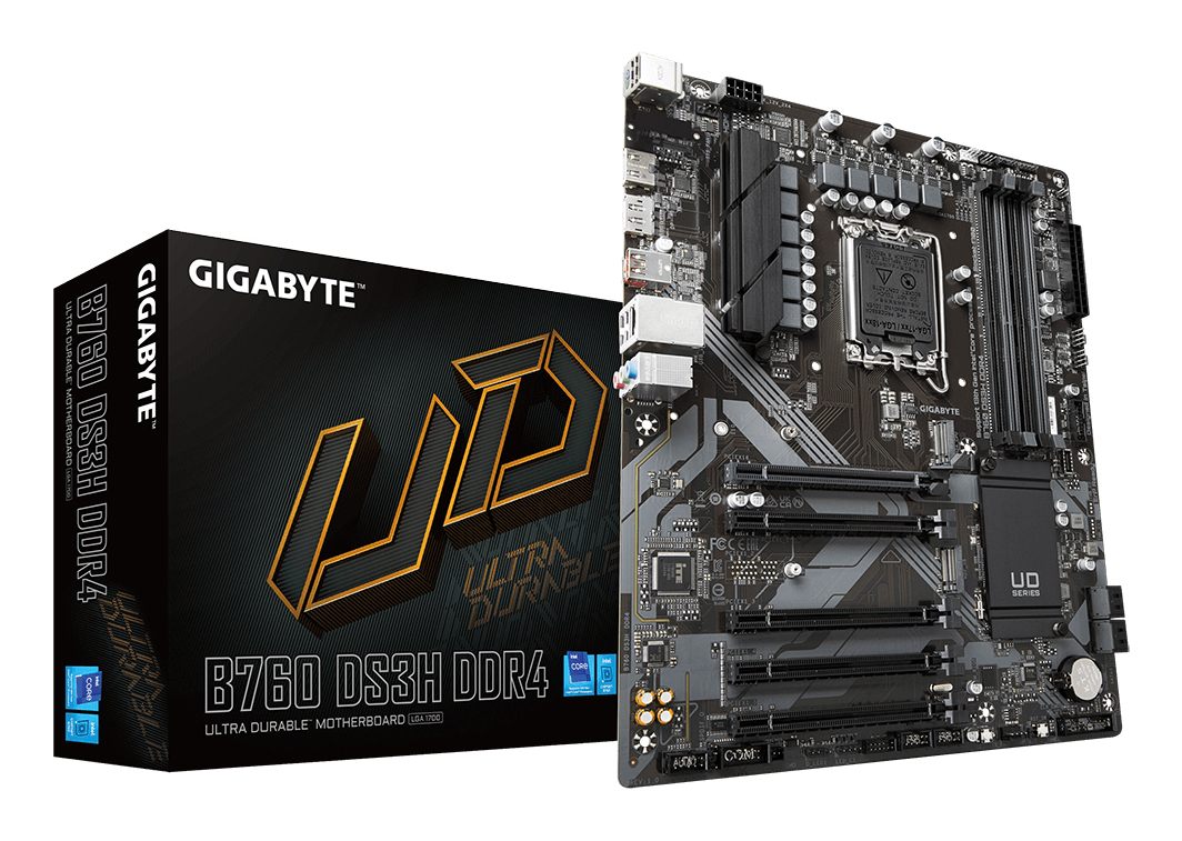Placa Base Gigabyte B760 Ds3h DDR4 Socket 1700/ DDR4/ PCIe 4.0